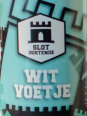 Wit voetje logo